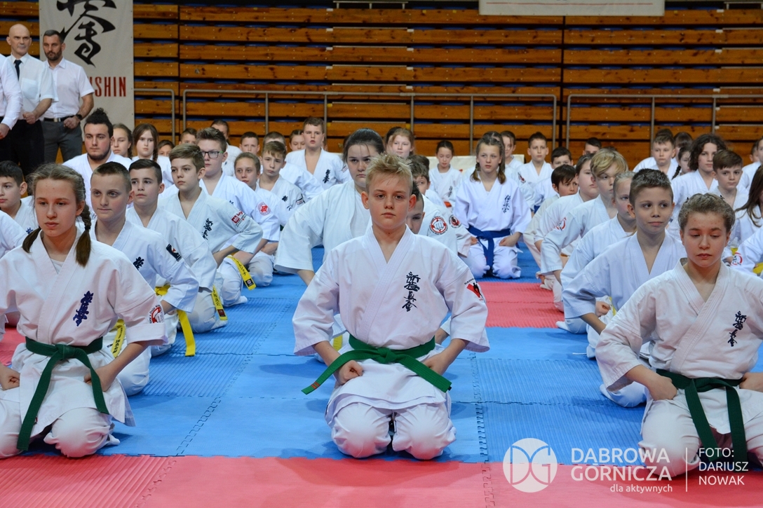 Karate Kyokushin 41 Mistrzostwa Makroregionu Slaskiego Miedzywojewodzkie Mistrzostwa Mlodzikow Dabrowa Gornicza